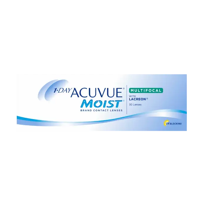 1-DAY ACUVUE® MOIST MULTIFOCAL
為老花人士提供卓越的視力±